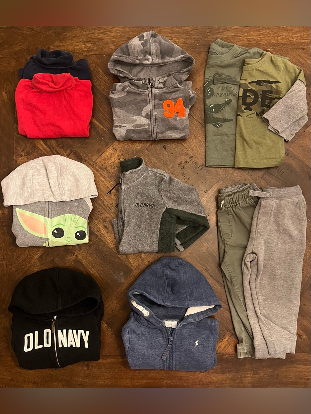 2T Boys Fall Clothing Bundle - Sweaters, Pants, Shirts